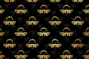 Celestial Gold Mystic Digital Paper, an Illustration by Digital Curio (Thumbnail 5 of 7)