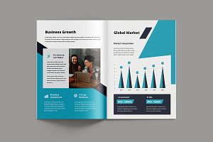 Company Brochure Layout Template.