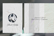 Embossed & Blurred Textures & Frames, a Background Graphic by PaperJamLab (Thumbnail 1 of 10)