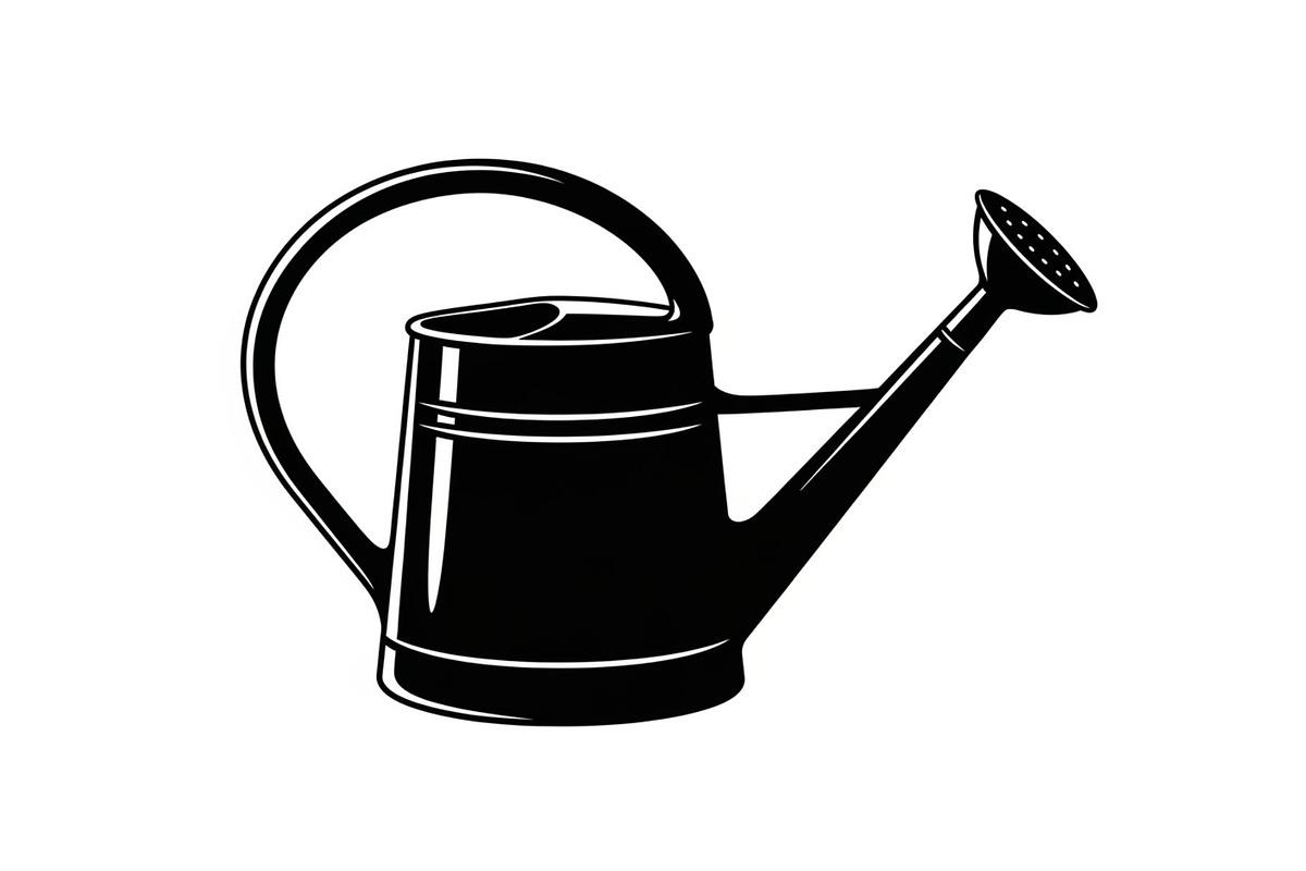 Watering Can Silhouette Bundle, an Illustration by Gfx_Store (Photo 38 of 48)