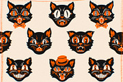 Vintage cats, a Seasonal Illustration by Twisted Tail (Thumbnail 5 of 6)