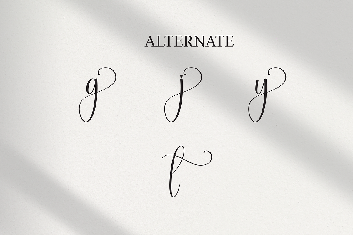 Sadstory | Script Font, a Handwritten Font by Scratchones (Photo 8 of 9)