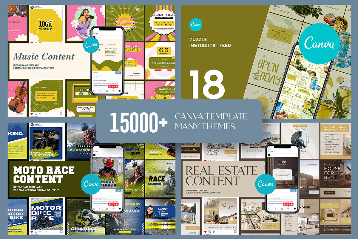 Mega Bundles Instagram | CANVA, a Social Media Template by Azruca (Photo 11 of 12)