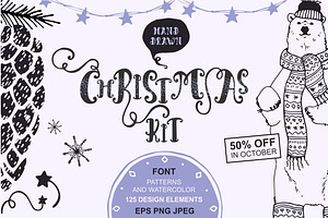 50%OFF -Christmas KIT Vol.1- Vector
