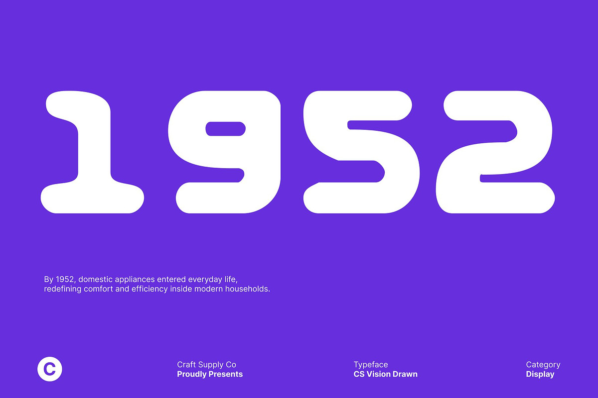CS Vision Drawn, a Sans Serif Font by Craft Supply Co. (Photo 5 of 8)
