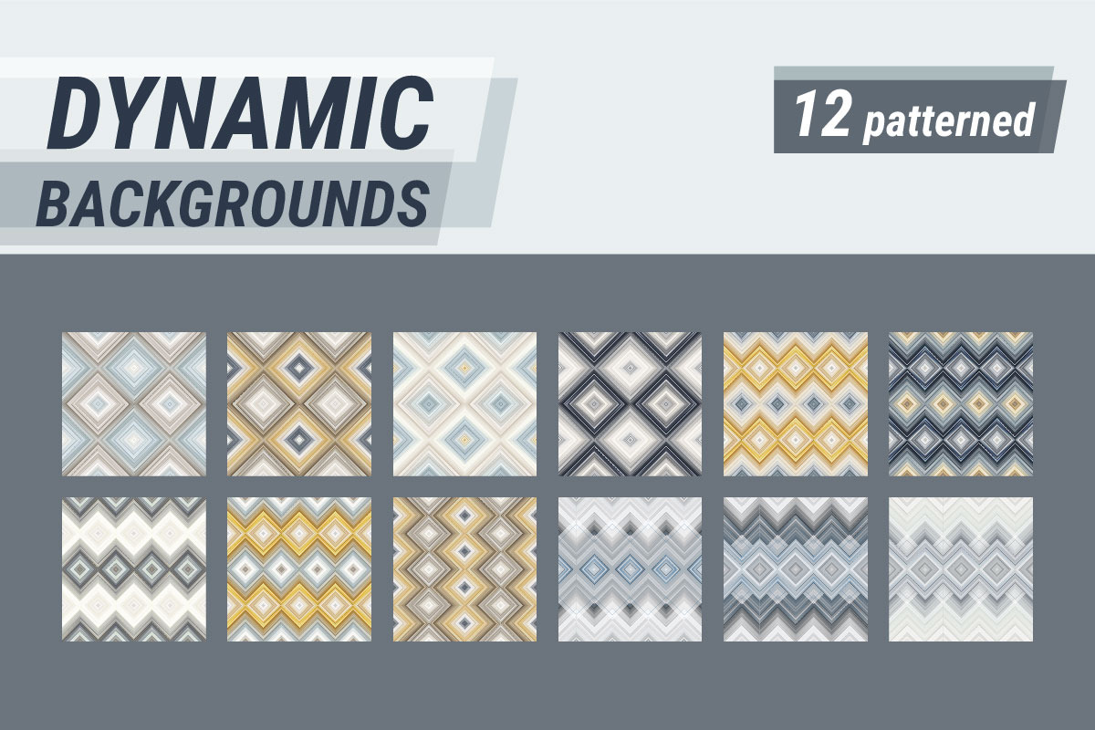 Dynamic Backgrounds MEGA Pack – 40, a Pattern Graphic by Slanapotam (Photo 4 of 6)