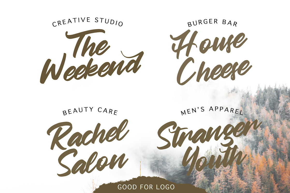 Betty Finty - Modern Script Font preview 8