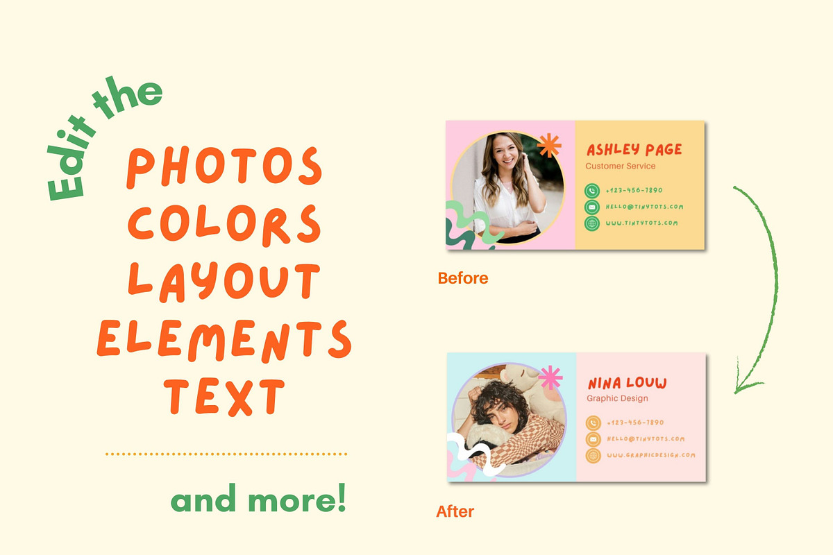 Email Signature Template, a Business Card Template by Hell Yeah Designs (Photo 2 of 2)