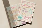 Bachelorette Illustrations & Invites, an Object Illustration by Paper Curls Design (Thumbnail 2 of 6)
