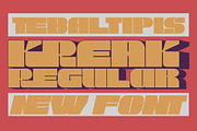 KREAK - BOLD DISPLAY FONT, a Symbol Font by tebaltipislab (Thumbnail 9 of 16)