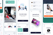 PiShop - Shopping App Figma Template, an App Template by Pixency (Thumbnail 6 of 6)
