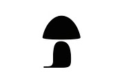Mushroom Silhouette Bundle, an Illustration by musafir_fashion (Thumbnail 41 of 49)