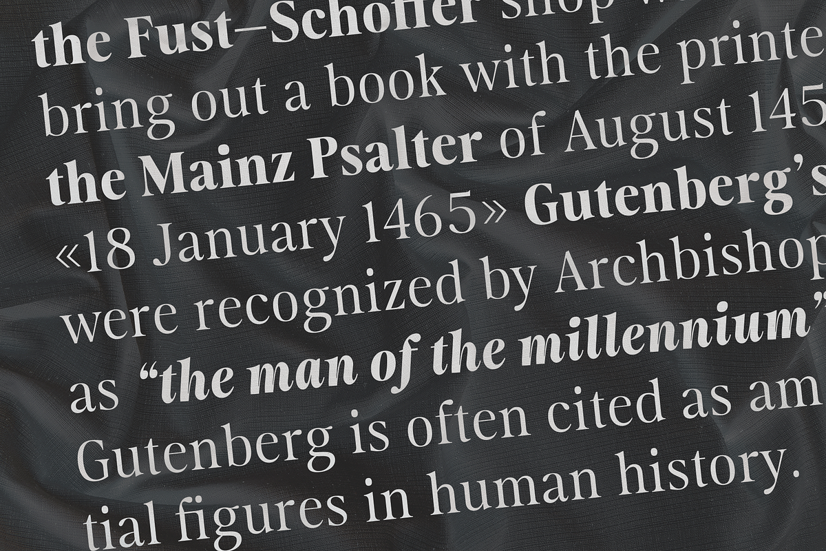 Moisette - 14 Fonts, a Serif Font by Nasir Udin (Photo 11 of 14)