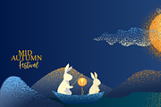 Mid-Autumn Festival Illustration, a Seasonal Illustration by Valenty (Thumbnail 3 of 3)