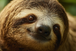 Sloth resting on a tree branch, a Photo by Beautiful things