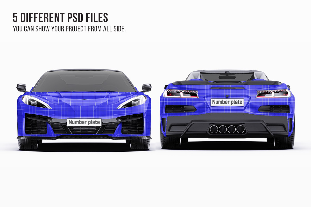 2026 Hyper Sport Convertible Set, an Advertising Mockup by Halal Graphic Studio (Photo 8 of 12)