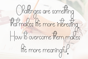 Handwriting, a Sans Serif Font by FreshTypeINK (Thumbnail 4 of 7)