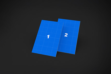 Gold & Dark Business Cards Mockup