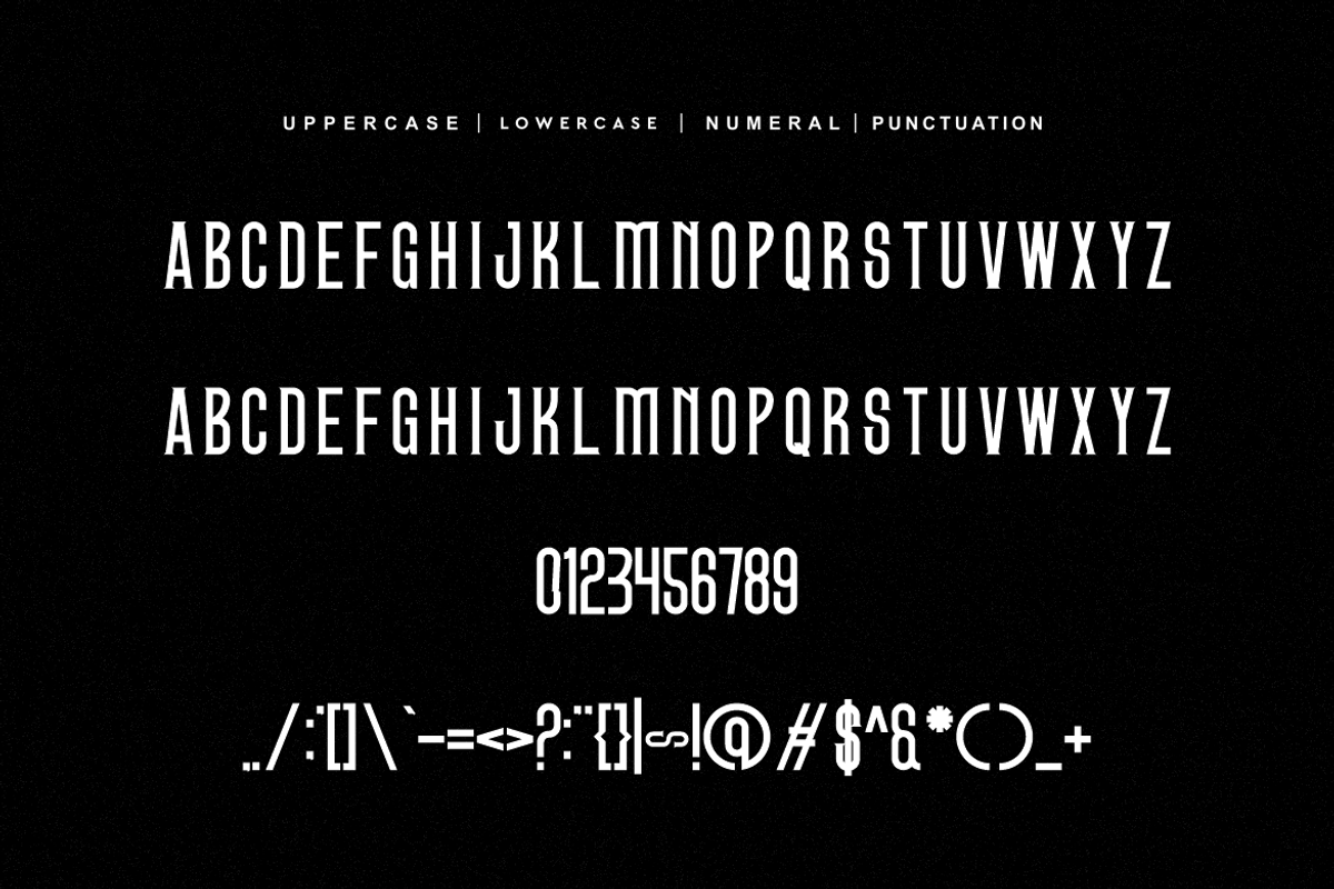 Doxog - Gothic Typeface Font, a Blackletter Font by QR Design Studio (Photo 5 of 7)