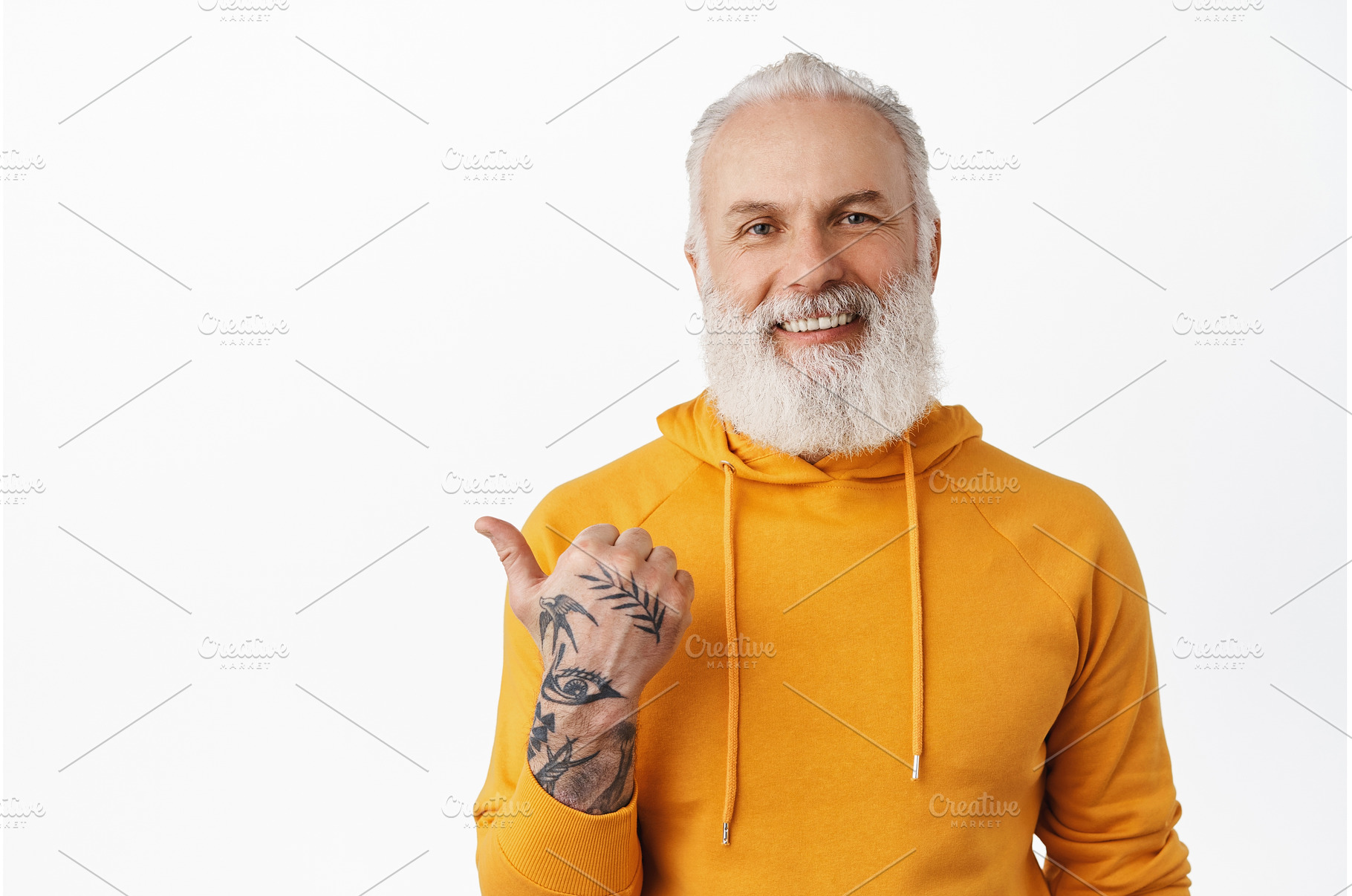 Advertisement. Smiling senior man, a Person Photo by Cookie Studio