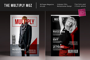 8 InDsgn Magazine Brochure Templates