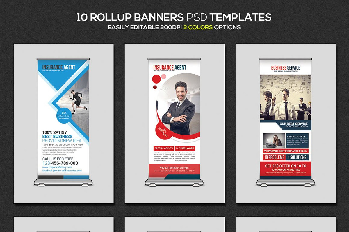 350+ Print Templates Bundle, a Flyer Template by graphicforest (Photo 15 of 44)
