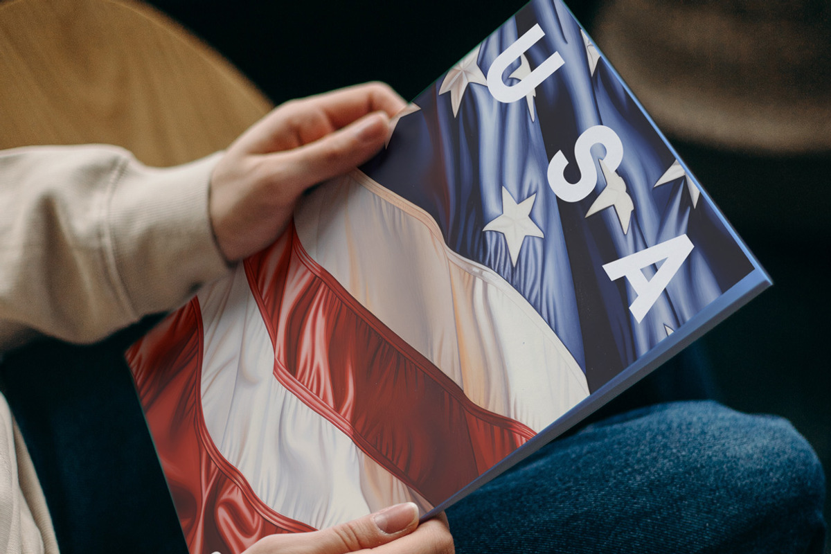 Flag of the United States., a Decorative Illustration by Handmadefont (Photo 10 of 10)