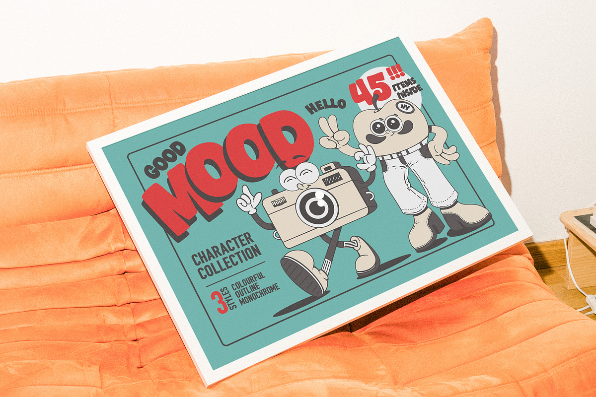 Good Mood - Character Collection, an Illustration by Alina Sh (Photo 6 of 7)