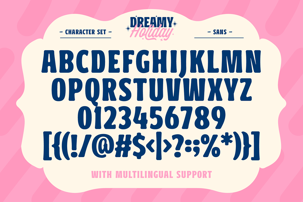 Dreamy Holiday - Font Duo, a Script Font by Abbasy Studio (Photo 3 of 11)