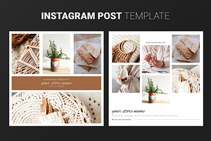 Canva Instagram Minimalist Post