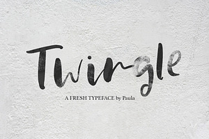 Twingle Scrip SVG Font