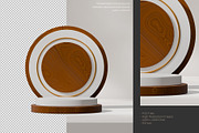 5 Podium with Transparent Background, a Background Graphic by faustudio (Thumbnail 3 of 7)