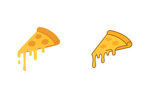 Delicious slices of cheese pizza, a Food Illustration by ZinetroN