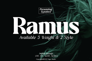 Ramus - Minimalist Classic Serif