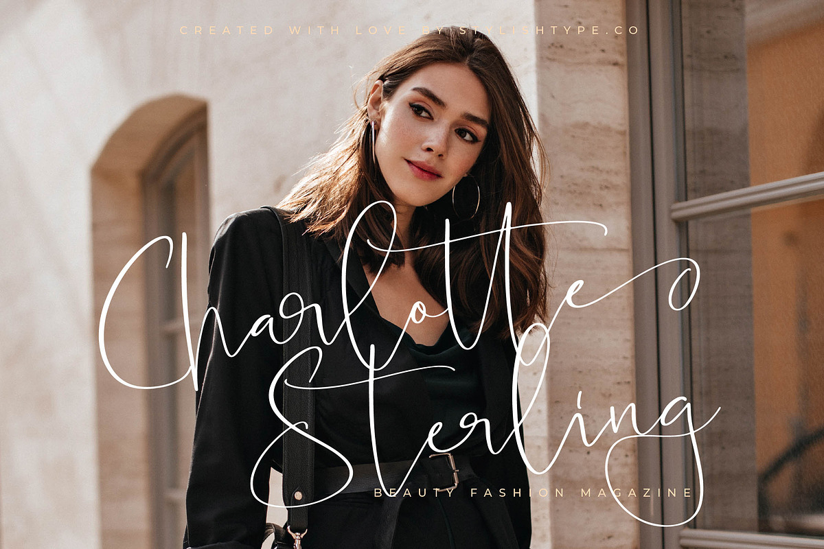 Blooming Stockholm Modern Script, a Script Font by stylishtype.co (Photo 3 of 20)