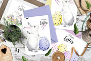 Happy Easter! Watercolor set., an Animal Illustration by Colibri Watercolor (Thumbnail 6 of 7)