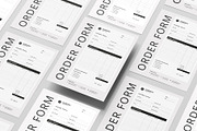 Corporate Order Form Design, a Flyer Template by afsar.hossain (Thumbnail 1 of 2)