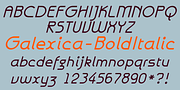 Galexica, a Sans Serif Font by Ingrimayne Type (Thumbnail 6 of 9)