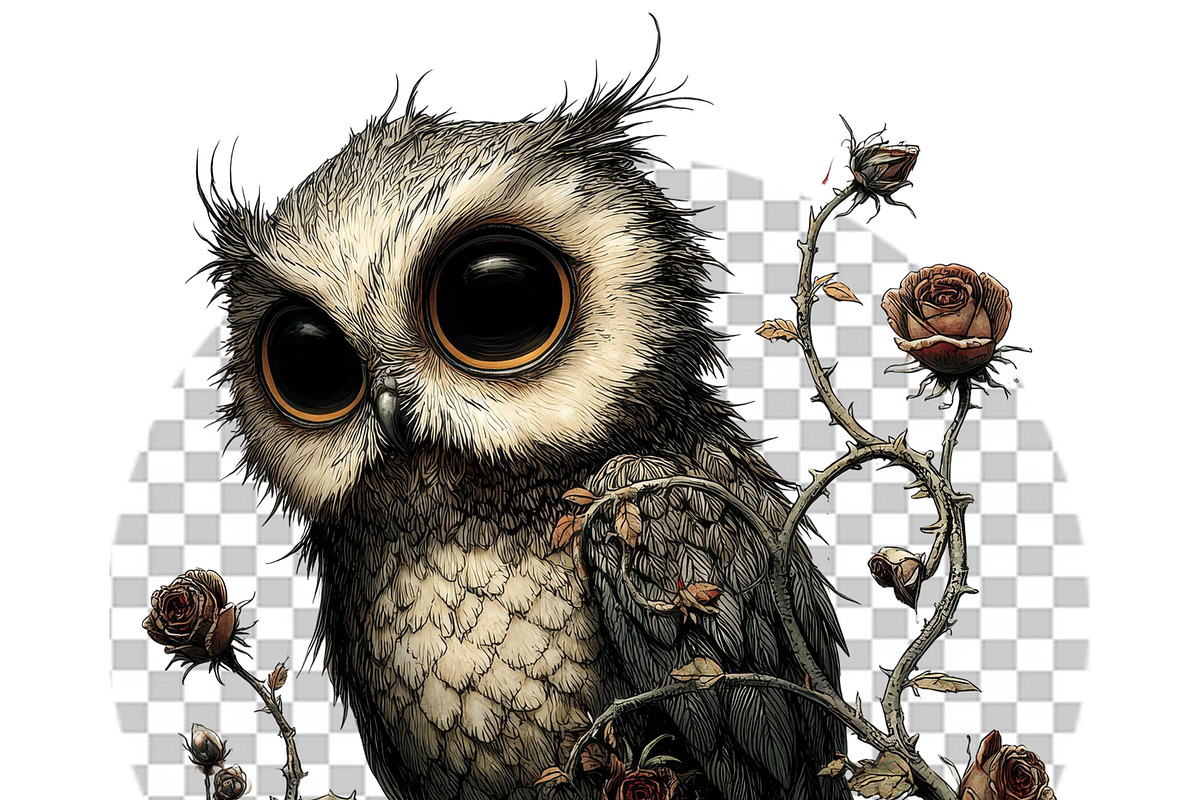 Dark Academia Portraits Gothic Png, an Illustration by one-touch (Photo 17 of 18)