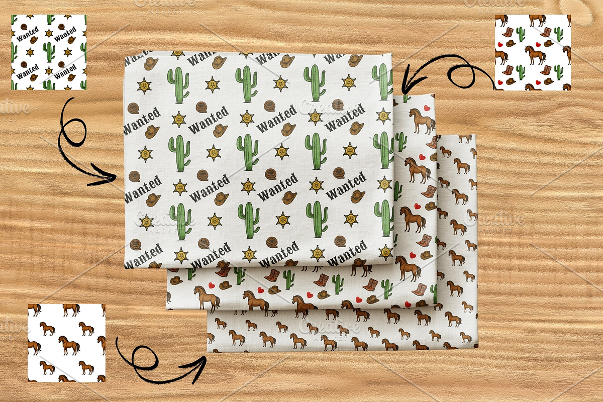 Wild West Adventure, a Pattern Graphic by Elatedowl (Photo 8 of 13)