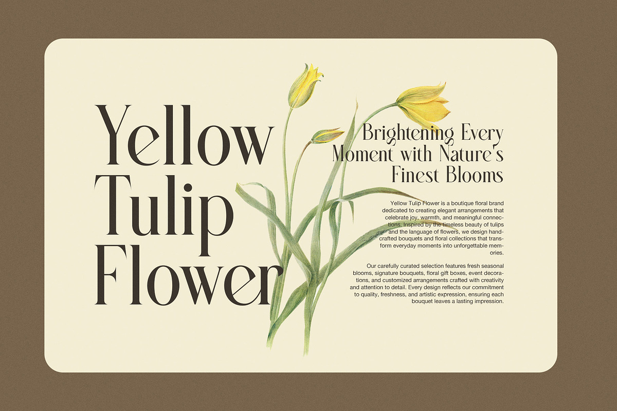 Garage Fashion Editorial Serif Font, a Serif Font by Graphicxell (Photo 5 of 8)