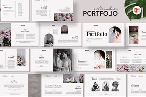 Minimalism Portfolio - PowerPoint