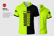 Hoodie SS Mockup, a Hoody Mockup by Mildstudio (Thumbnail 3 of 6)