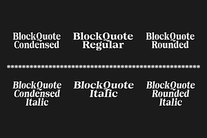 Block Quote Serif