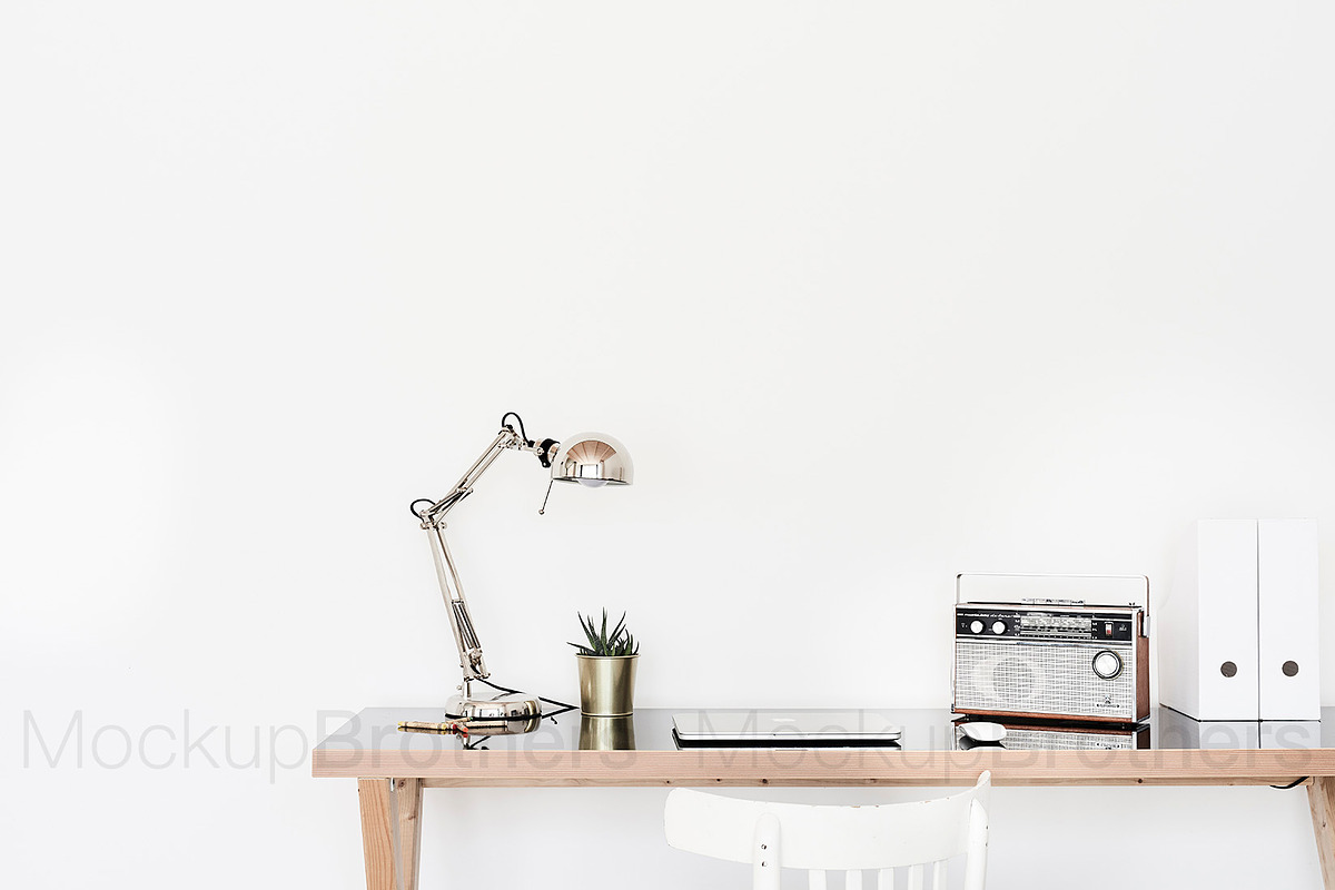 office room mockup mock up 45, a Print Template by MockUpBrothers (Photo 3 of 5)