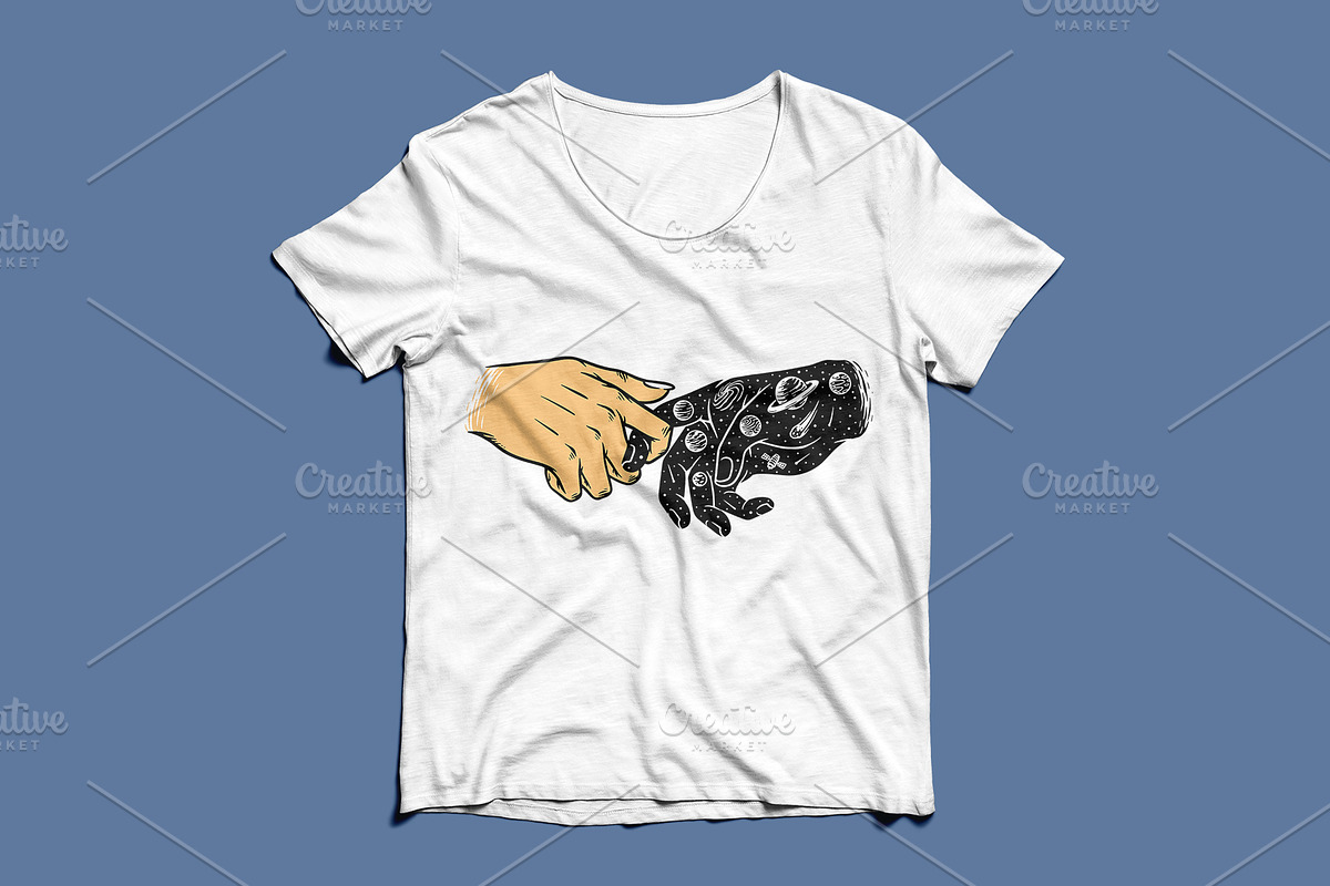 Friendly with the universe, a Person Illustration by gunaonedesign (Photo 3 of 4)