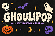 Ghoulipop – Halloween Font, a Handwritten Font by brandingpro (Thumbnail 1 of 4)