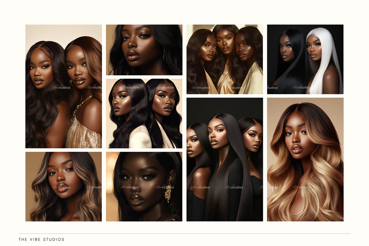 Luxury Melanin Hair Stock Photos, a Photo by The Vibe Studios (Photo 2 of 9)