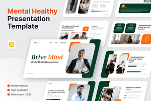 Mental Health Google Slide, a Presentation Template by SquidPixey