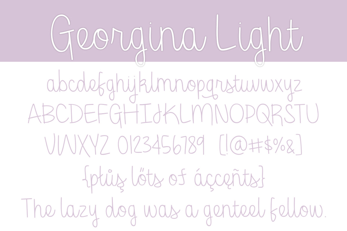Georgina Light preview 2